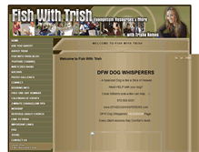 Tablet Screenshot of fishwithtrish.com